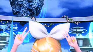 Kagamine rin in love song project diva nude mod