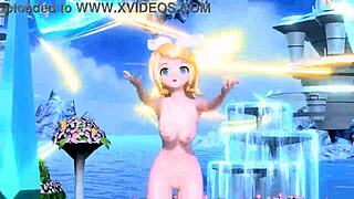 Kagamine rin in love song project diva nude mod