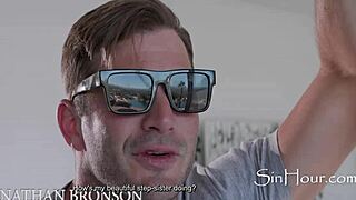 I turned Adira Allure, my step sister, into a poolside mess with Nathan Bronson