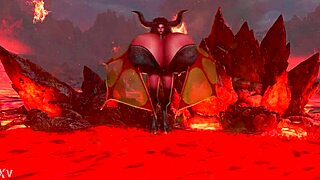 Maggie Flashes Her Huge Tits For Halloween!