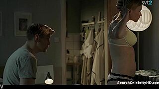 Minka Kuustonen Raja S01E03 2014 Shows Off Tits in Wild Sex Scene