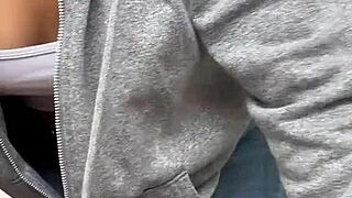 Hot Venezuelan woman wakes me up with a deepthroat blowjob on my monster cock, then rides it hard.