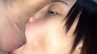 I sucked that young guy's big pink dick when he came to my apartment.