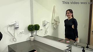 Big Ass Latina Slams Hard on Stepdad's Massive Cock