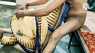 Indian Maid Gets Rough Doggy Fuck!