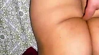 The desi wife with a big ass has passionate sex in the kitchen with her husband.