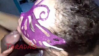 Fat Old Amateur Takes Cock Milk While Cuckold Watches in Humiliation. Saggy Tits Worshiped at Home.