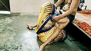 Indian Maid Gets Rough Doggy Fuck!