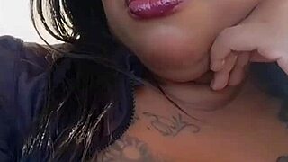 Blackvelvet Gets Caught Fingering Her Plump Ebony Pussy