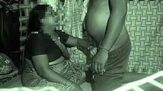 Tamil Couple's Real Romance Turns Into Outdoor Doggy Play