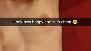 Richelle Rose, the cheating cumslut, begs for a creampie in this real snapchat fuck.