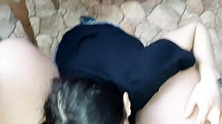 Why Does Girlfriend Lick Me While Stepmom Cooks Dinner?