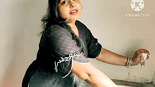 Desi Wife Takes Hard-Core Pounding From Neighbor Boys In Kitchen!