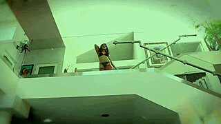 Hairy Latina Milf Housewife Moaning Loud with Wet Pussy in Steamy Bedroom Action