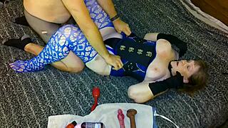 granny carmen and blue angel double cum fantasy