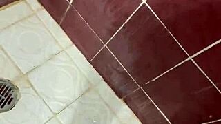 At my sugar daddy's request, I head to the bathroom to pee