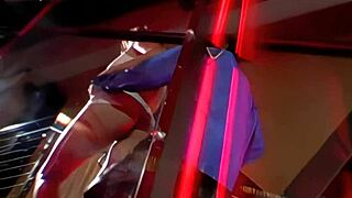 Muscular Stud Bangs Hot Stripper in Wild Classic Group Action