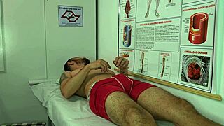 hey, nurse got turned on by patient’s hard-on!