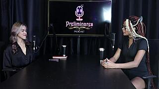 Naomi Campos demonstrates moans as cock shape affects positions