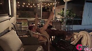 Can Petite Viper Handle Jamie Knox's Big Black Cock Railing Her?