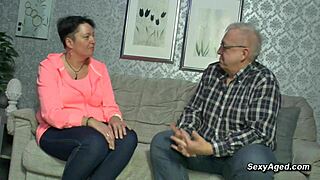 i love watching this german old couple bang passionately on their cozy couch