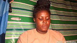 black belinda's first time on king afrobang