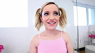 Emotional huge cock blowjob leads to massive cum swallow