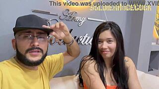 Lindahouston returns to lick my wet latina ass and swallow cumshot