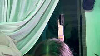 cunhada got smeared with cum in amateur fun with big natural tits