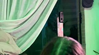 cunhada got smeared with cum in amateur fun with big natural tits