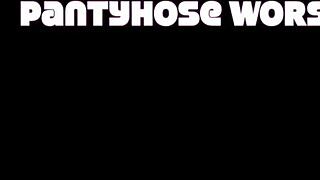 pantyhose worship trailer featuring mature milf in leggings and nylon feet