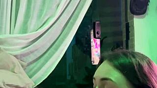 cunhada got smeared with cum in amateur fun with big natural tits