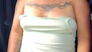 mexican girl shows tits in car