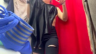 Hidden Camera Catches Big Tits in Dressing Room