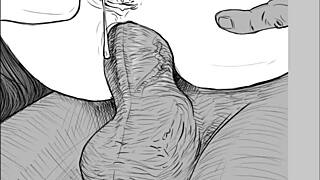 Check out this speed drawing of an ffm threesome by kramer krameroff