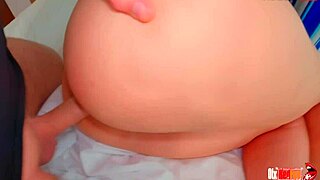 That big ass MILF stepmom getting fucked hard!