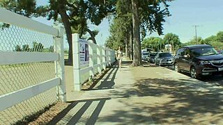 How does a 19-year-old take her neighbor’s deep pounding?