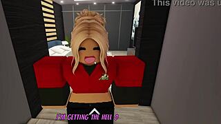 pizza delivery girl gets blackmailed in roleplay