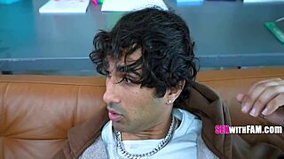 Zane Walker Surprises Step Sis with Huge Cock Size