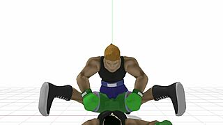 Watch little mac in bareback gay action.