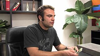 fucking brunette milf with fingering and riding in sexy stockings