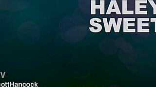 haley sweet says, 'suck my huge cock?'