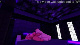 after party roblox sex in hotel shower with big cock fucking