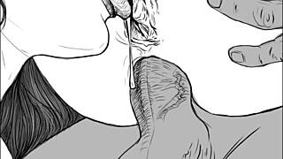 Check out this speed drawing of an ffm threesome by kramer krameroff