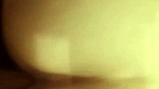 in this usa couple scene, she drives it home with her big ass for a creampie