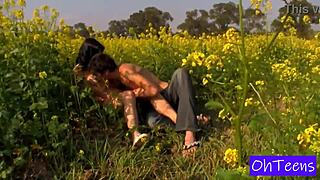 branislava & filip outdoor fun with natural tits and ass