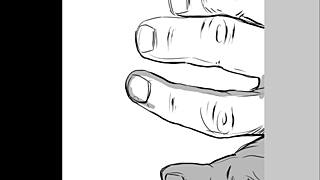 Check out this speed drawing of an ffm threesome by kramer krameroff