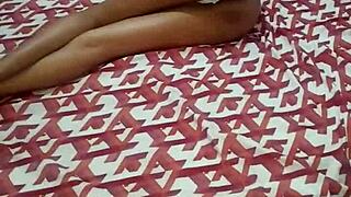 My lesbian neighbor visits and we share a passionate intimate moment