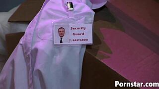 Blonde hottie Cindy Behr gets doggy fucked hard!