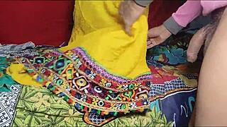 Rajasthani Bhabhi Enjoys Wild Assfucking Fun After Stripping Lehenga.